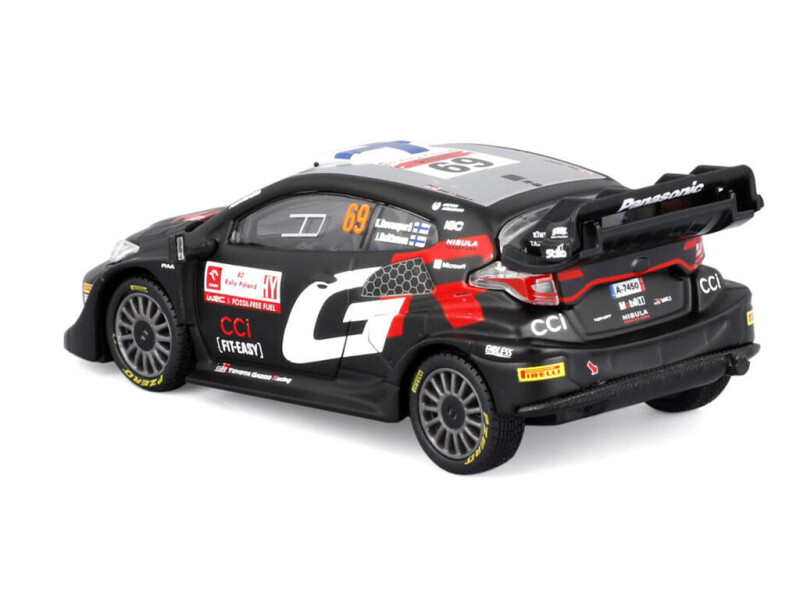 Bburago Toyota GR Yaris Rally1 Hybrid 1:43 #69 Kalle Rovanperä